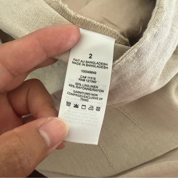 Dynamite Cream Wide-Leg Trousers - Picture 7 of 7